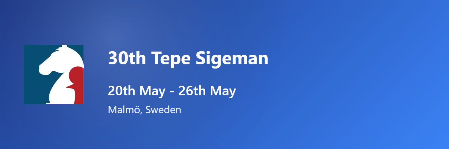 Chess Tournament Banner